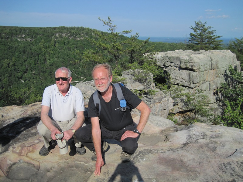 David King and Dave Shaw on Buzzard  Point